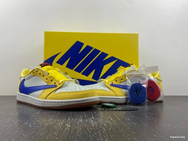 HYPE Air Jordan Travis OG DZ4137-700 Low Scott x 1 Canary 0807